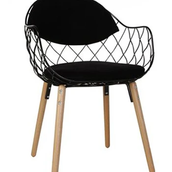 현대, 단철 1 인용 소파 의자. 크리에이티브 카페 패브릭 소프트 패키지