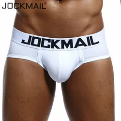 JOCKMAIL-브랜드 패션 남성 속옷 솔리드 코튼 팬티, 코튼, 남성 팬티, 핫 세일, 슬립, 속옷, 6 가지 색상, 소프트 게이 팬티, 홈웨어