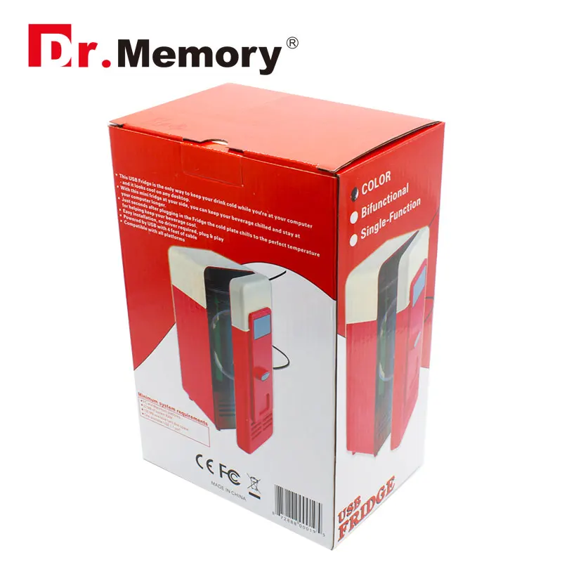 Mini USB ตู้เย็นตู้เย็นเครื่องดื่มเครื่องดื่มกระป๋อง Cooler/Warmer ตู้เย็นสำหรับแล็ปท็อป/PC Usb Gadget