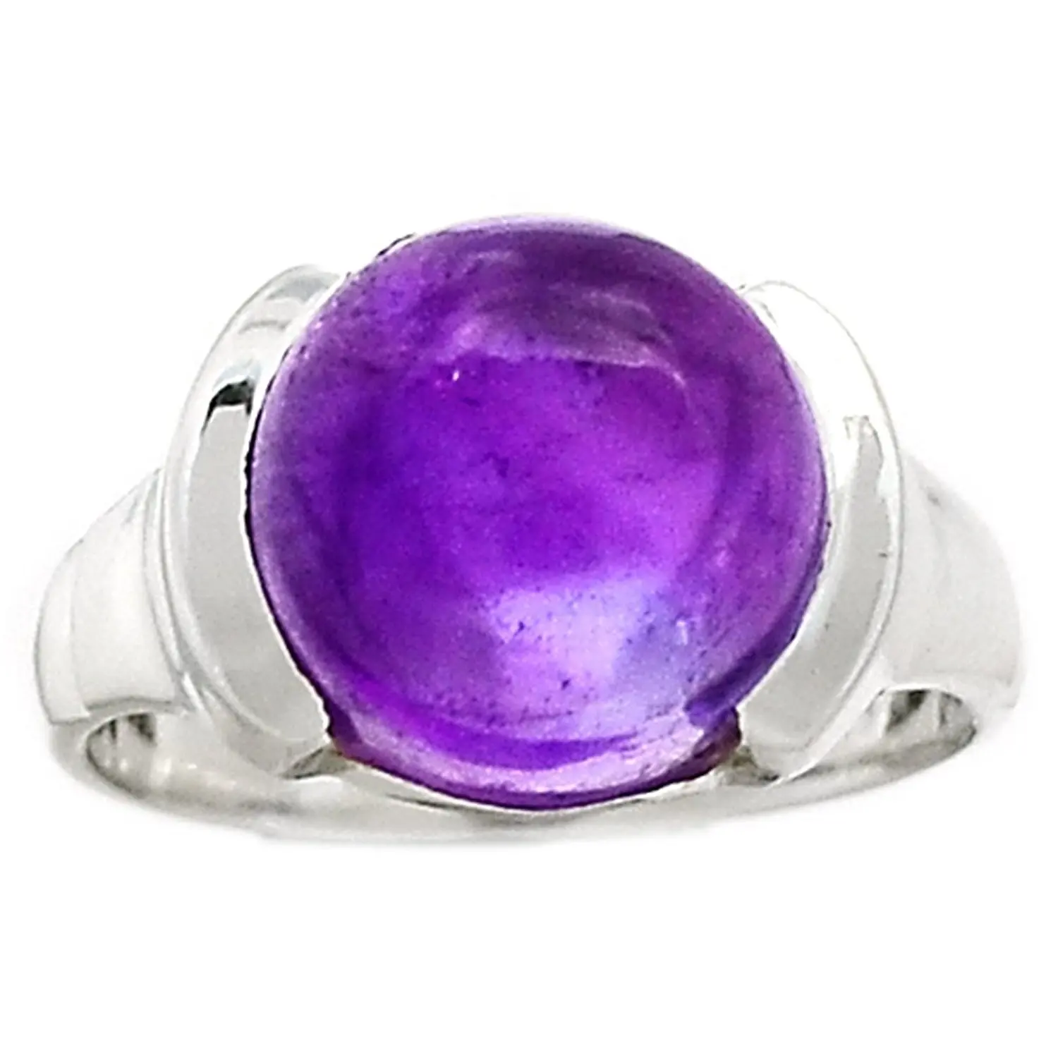 

Lovegem Genuine Amethyst Ring 925 Sterling Silver,Size:8.75, AR2200