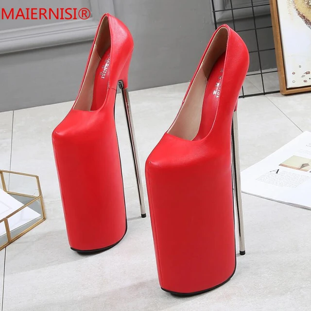 Big Size 34 46 Brand Shoes Woman High Heels Ladies Shoes 30cm Heels Pumps Women Shoes High Heels Sexy Wedding Shoes Pumps AliExpress