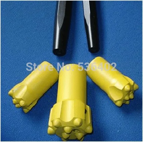 

34mm 7 buttons taper button bits for rock drilling