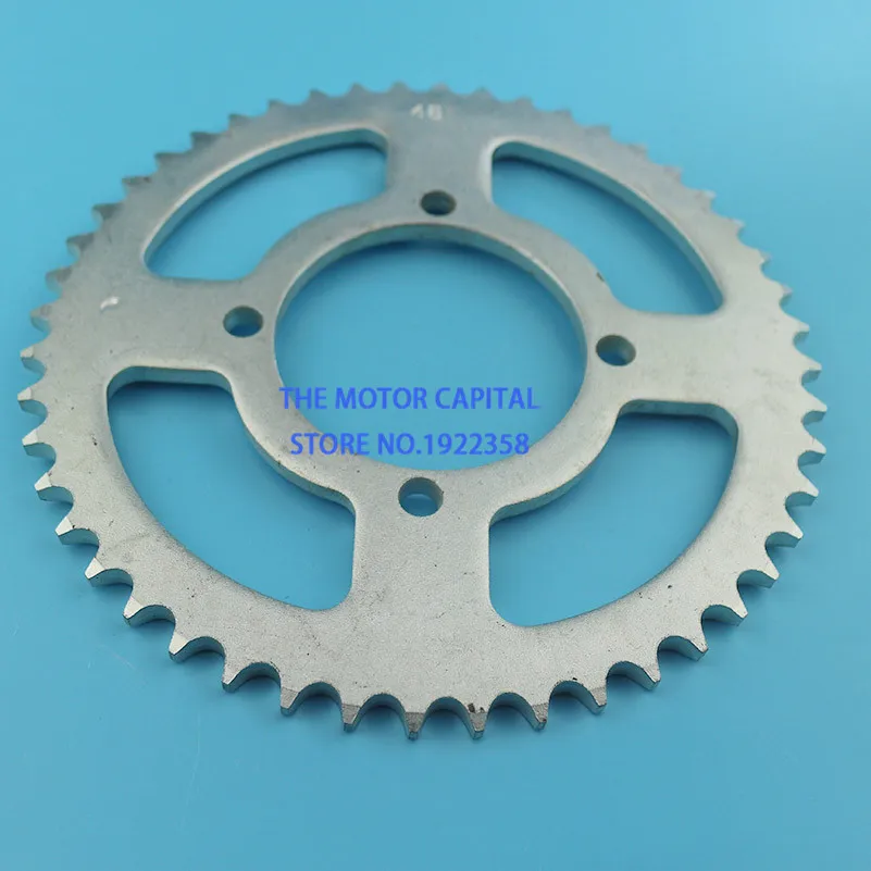 high performance 76mm 428 48T Tooth Rear Chain Sprocket for Motorcycle Pit Dirt Bike Go Kart