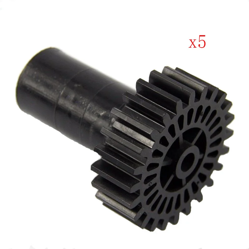 5pcs/lot Household electric meat grinder parts black Plastic Gear 7051414 fit for Braun Power Plus G1300 G1100 G1500 KGZ4 KGZ3