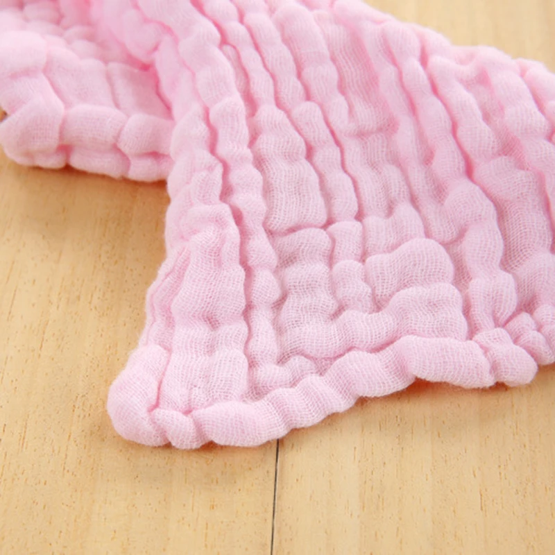 Small Towel 25*25cm Soft Cotton Hand Towel for Adults and Children Handkerchief Quick-Dry Bathroom Solid Color Face Towel Gift