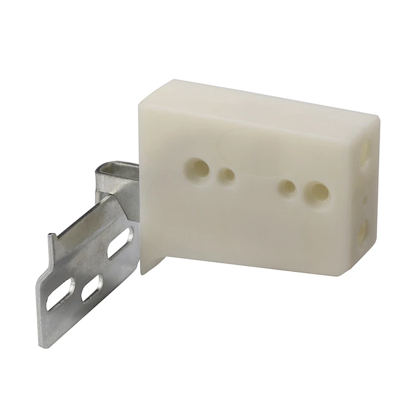 Heavy duty white PP wall cabinet hanger