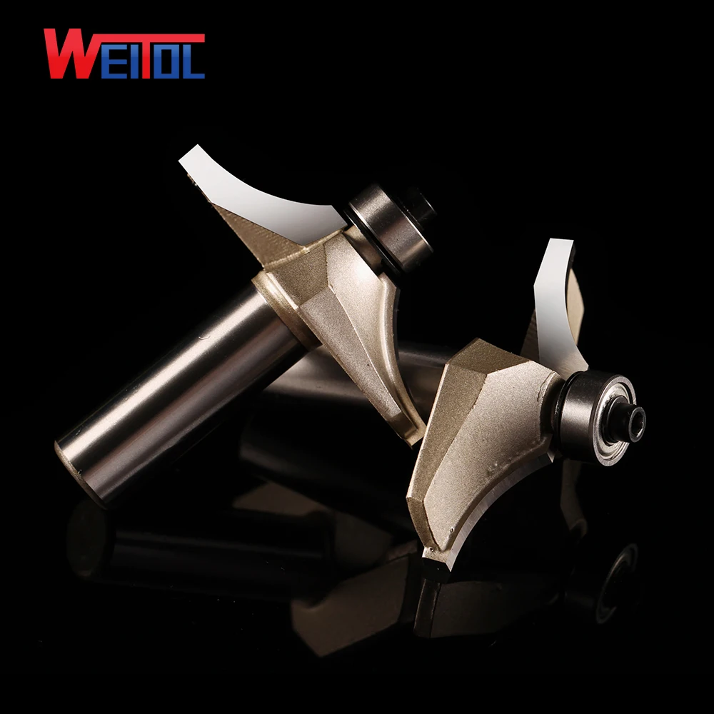 Weitol 1 PCS Woodworking Tools Router Bit Table Edge Bit CNC Door Knife Wood Processing 1/2 SHK free