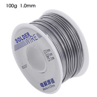 100g 0.6/0.8/1/1.2/1.5/2MM 63/37 FLUX 2.0% 45FT Tin Lead Tin Wire Melt Rosin Core Solder Soldering Wire Roll No-clean