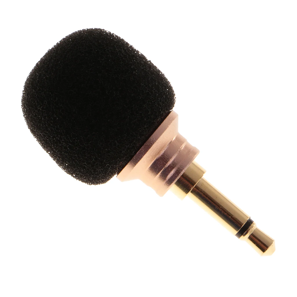 Mini 3.5mm Jack Plug Voice Mic Microphone For Recorder Phone Laptop Portable High quality