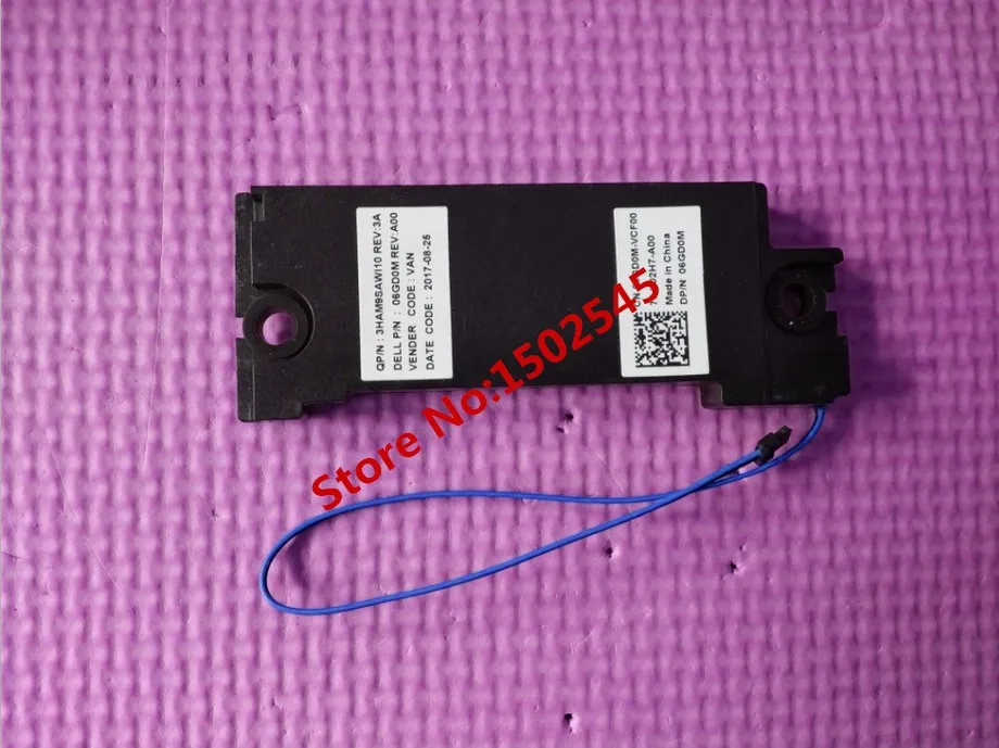 

Free Shipping Brand New Original Laptop Speaker For DELL Inspiron 7000 15-5577 7557 7559 Built-in Speaker Sound 06GD0M