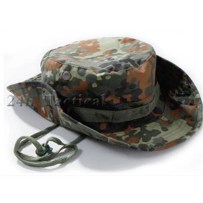 Tactical Airsoft Sniper Multicam Boonie Hat Camouflage  Military Army Cap Hunting Accessories