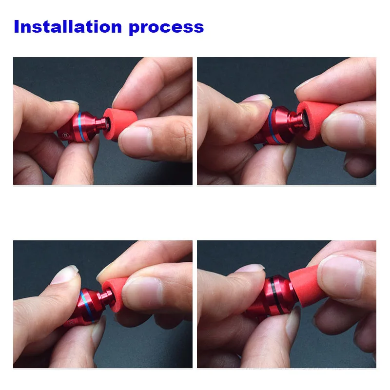 ANJIRUI 1คู่ T200 (L M S) หูฟังแผ่นรองหูฟัง/หมวกโฟมจำรูป Eartips สำหรับเฮดโฟนแบบเสียบหู Eartips หูฟังฟองน้ำผ้าฝ้าย