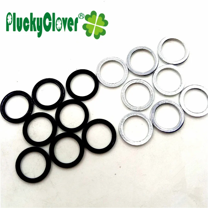 8pcs Skateboard Axle Washer Steel Longboard Truck Washer Axle Ring Sliver Black Penny Fish board Longboard Repair Speed Rings