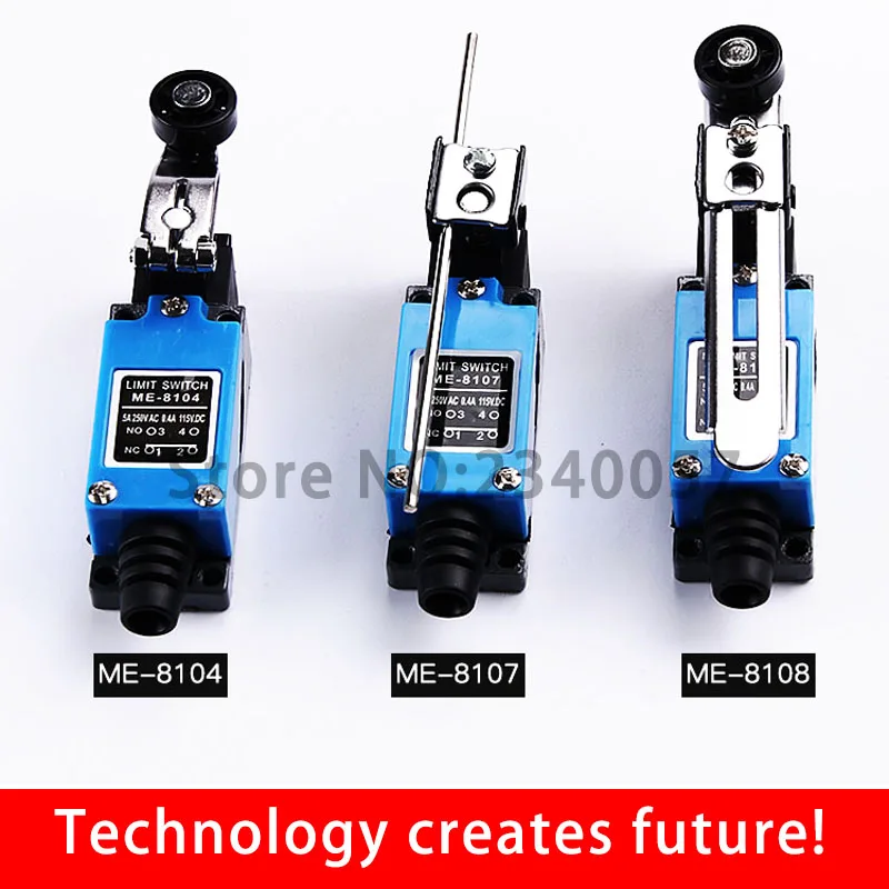 ME-8104  ME-8107 ME-8108 Limit Switch TZ-8104 Rotary Plastic Roller Arm Limit Switch ME8104 ME8108
