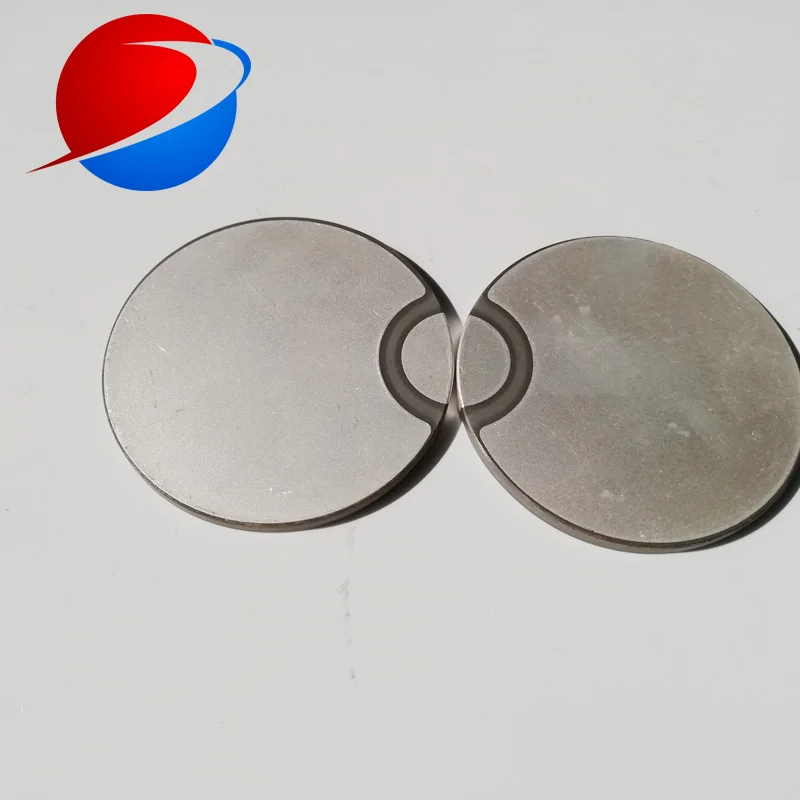 50*3mm PZT4 แผ่น Piezoelectric เซรามิคสำหรับทำความสะอาดอัลตราโซนิกเครื่อง