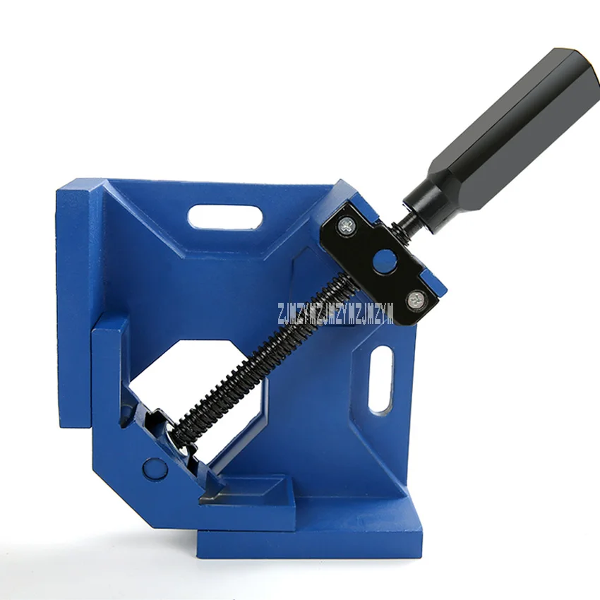 Abrazadera de aleación de aluminio para carpintería, accesorio de marco de Clip de ángulo de 90 grados de mango único/doble, bricolaje, C29006, gran oferta