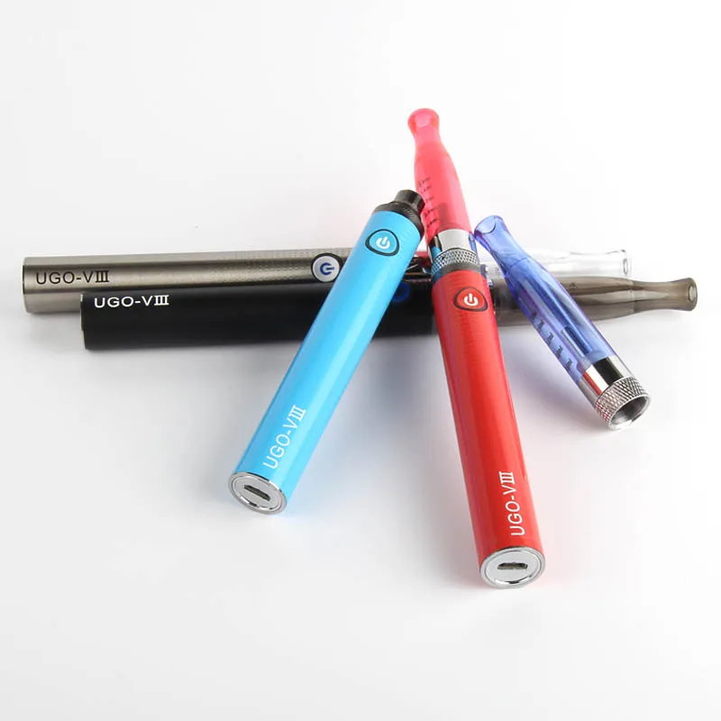 1 pçs ugo v iii evod carregador usb bateria 1300mah ego bateria ugo t cigarro eletrônico UGO-V bateria vazio cozinhar-latas de óleo