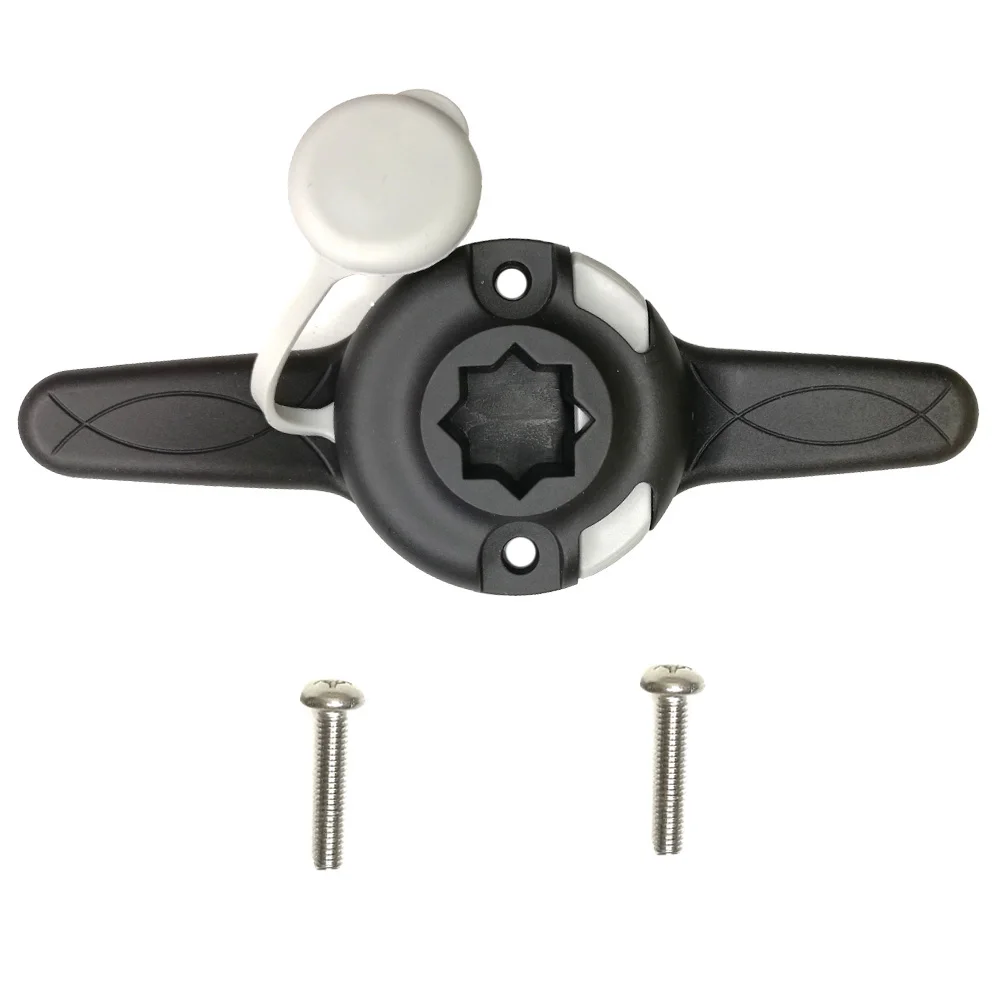 Rowing Boats Canoe Kayak Cleat Rib Port Tie Up Cleat Sea Fishing Holder Mount Base Rod Pole Tackle Kit Accessory