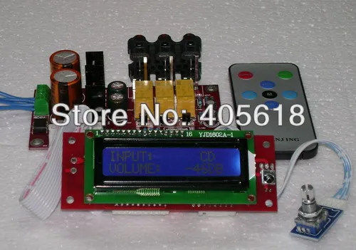 Remote Control Preamplifier CS3310 Upgrade  With memory  mute