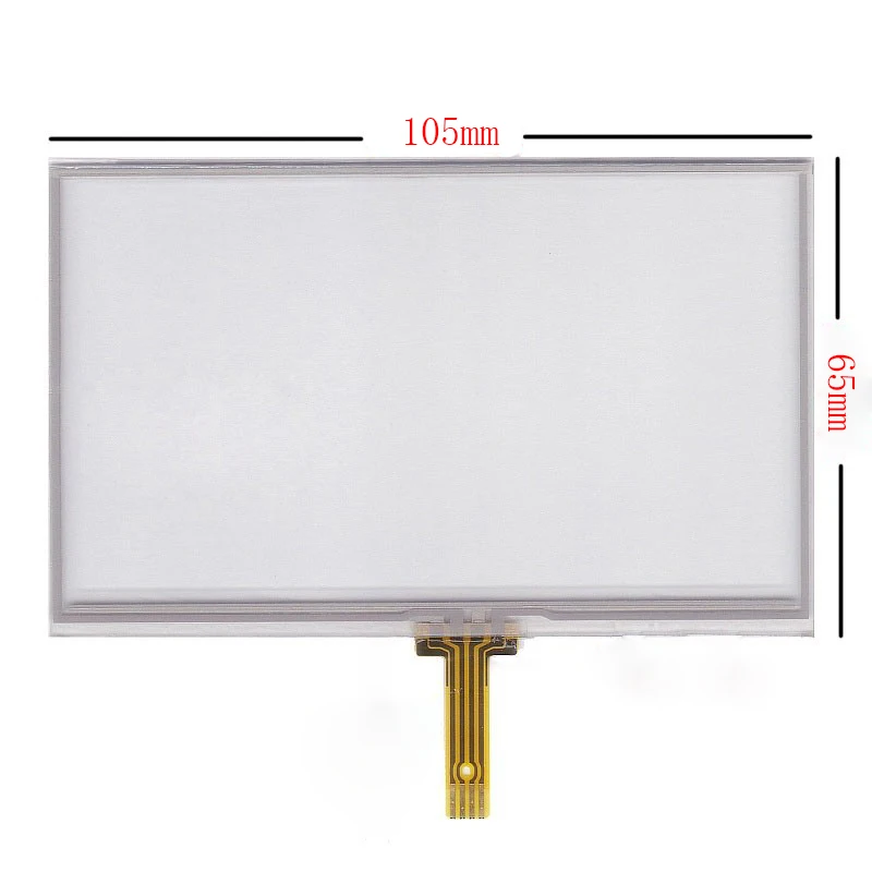 4.3 Inch 4Wire Resistive Touch Screen Panel Digitizer Voor Pocket Navigator MC-430 R2
