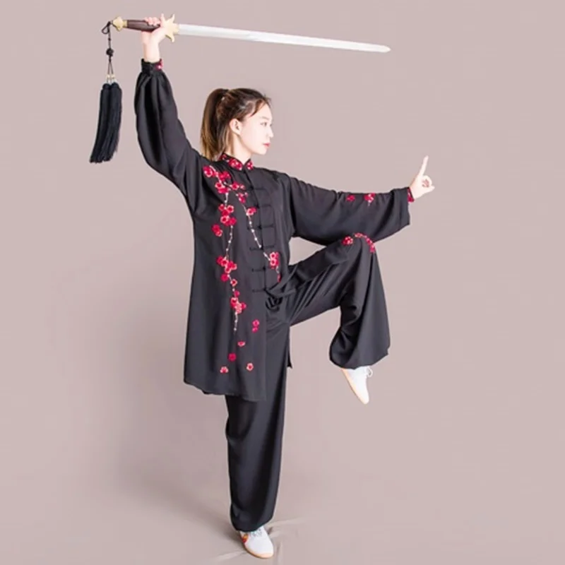 Tai chi uniform costume luxury tai chi clothing kung fu clothes martial arts uniform taiji clothing morning exercise  DD1621