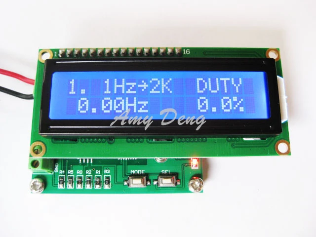 Digital phase Table 0.0 to 360.0 degrees in Table 0.0 to 99.9% duty cycle frequency meter temperature detection