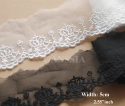 1yard Width: 5cm Vintage Crown Lace Embroidered Trimming Lace for Garment Scrapbooking (ss-64)