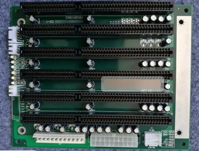 PCA-6106-B  New IPC 6*ISA PCA-6106 ISA Bus Slot Industrial passive backplane Half-size CPU Card Supports ATX/AT power interface