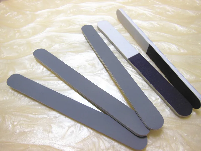 

50 pcs/lot 3 way nail file nail buffer file nail polishing tool manicure tool free shipping