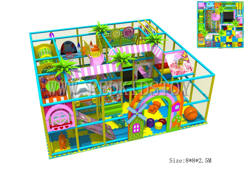 Exported to Australia Smelless Kids Safety Indoor Playground China Factory Price Guaranteed Quality 160411-B