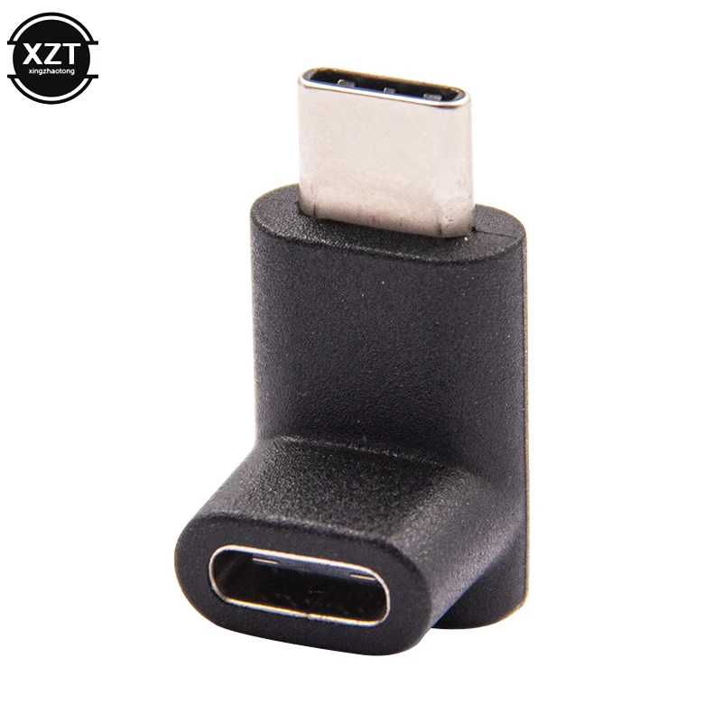 90 Graden Haakse Usb 3.1 Type C Male Naar Vrouwelijke USB-C Converter Adapter Voor Smart Telefoon Voor Samsung S9 s8 Note 9