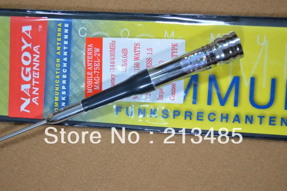 NAGOYA MAG-75EL-2W Dubal Band 144/430MHz 3.5/6.0dB PL-259 Connector Two Way Radio  Mobile Antenna