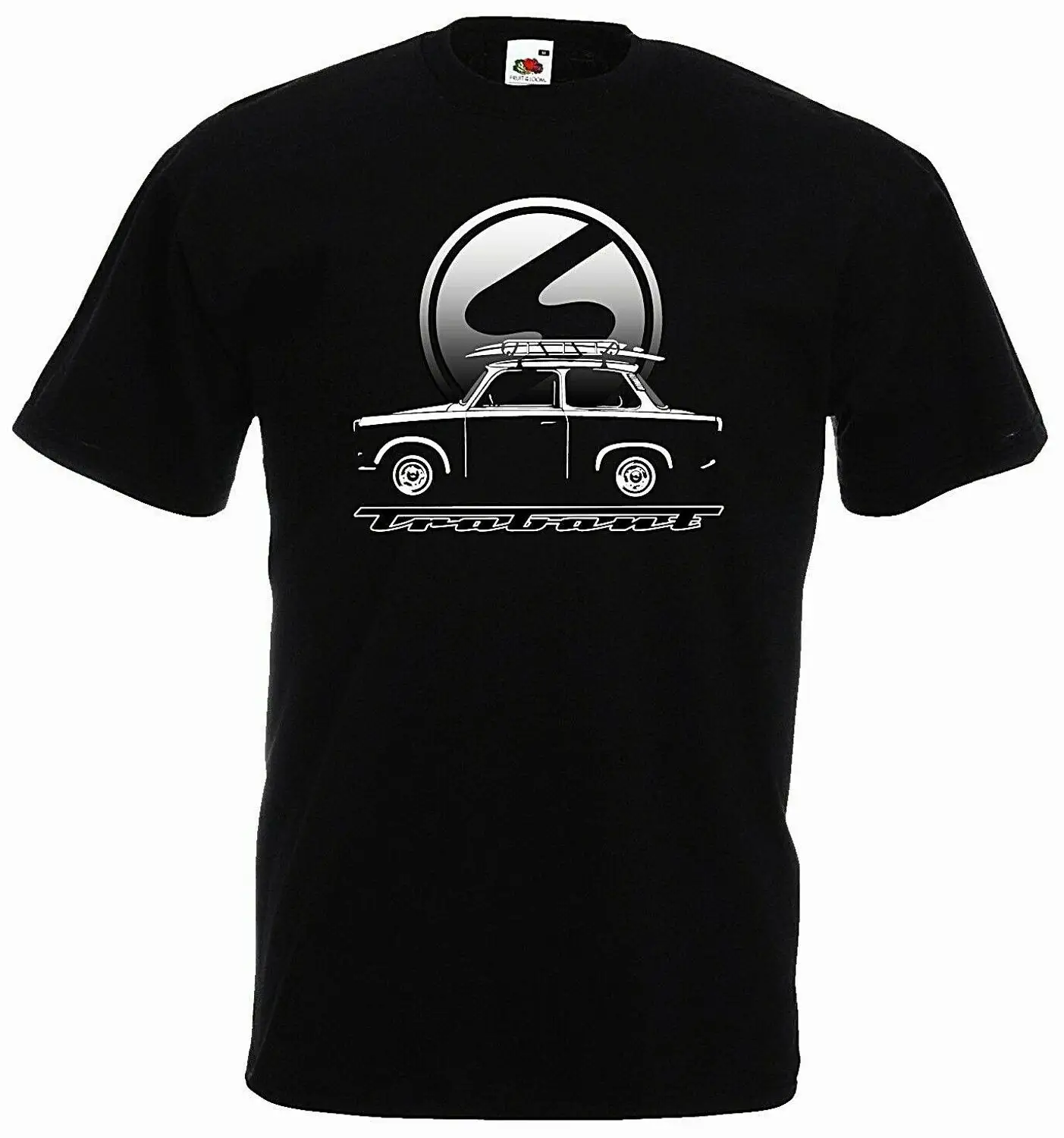 

Trabant Car Ifa Ddr Ostkult Car Logo Camping T-Shirt 2019 New Summer Fashion Men Free Shipping 80S T Shirts