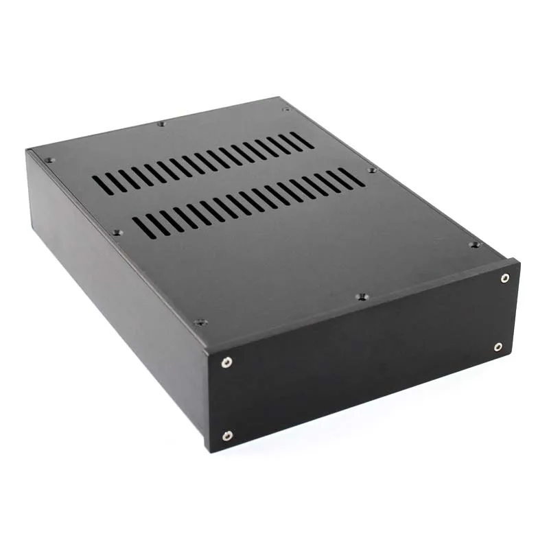 KYYSLB DIY Box Home Audio 215*70*308mm WA37 Full Aluminum Amplificador Chassis Amplifier DAC Decoder AMP Enclosure Case