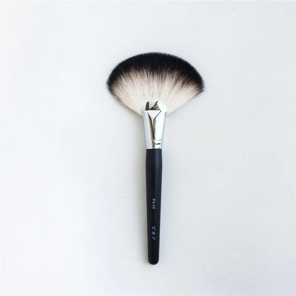 

All of Beauty PA-16 Large Fan Brush - Goat Hair Extra-Large Powder Bronzer Makeup Brush Blender Tool