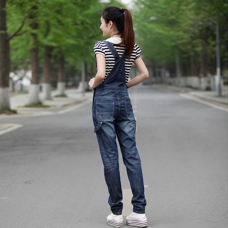 Free Shipping 2021 New Fashion Women Jumpsuits And Rompers Denim Jeans Causal Feminina Plus size XS-4XL One Piece High Quality