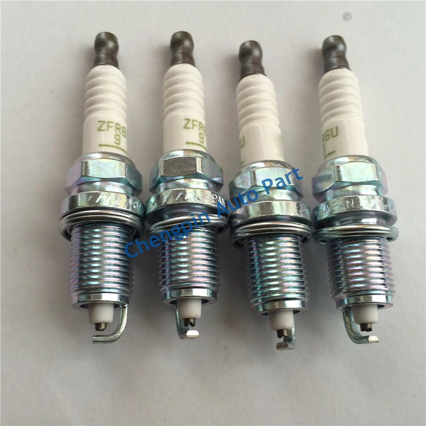Spark Plug Brand New OEM# 55569865 ZFR6U9 Car Candle For Chevrolet Cruze EPICA (4pcs/lot)