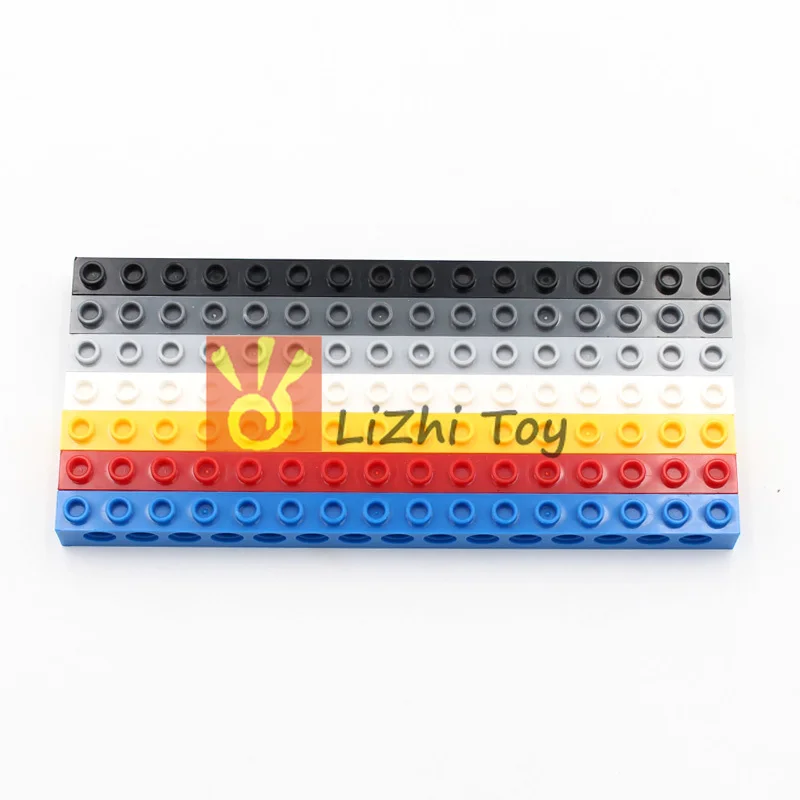 

Lizhi Technology 3703 Brick 1x16 with Hole Thick Bricks Model Building Blocks Compatible Accessories Parts Mechanical Science