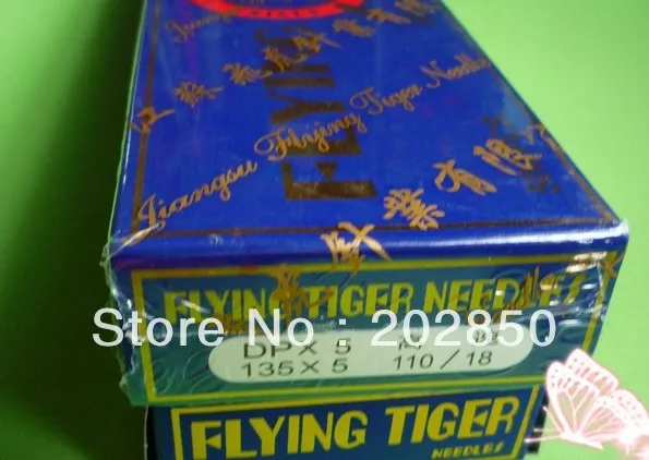 Flying Tiger Brand DPx5,110/18,Sewing Needles,500Pcs Needles/Lot,For Industrial Bartack& Button Hole Sewing Machines!