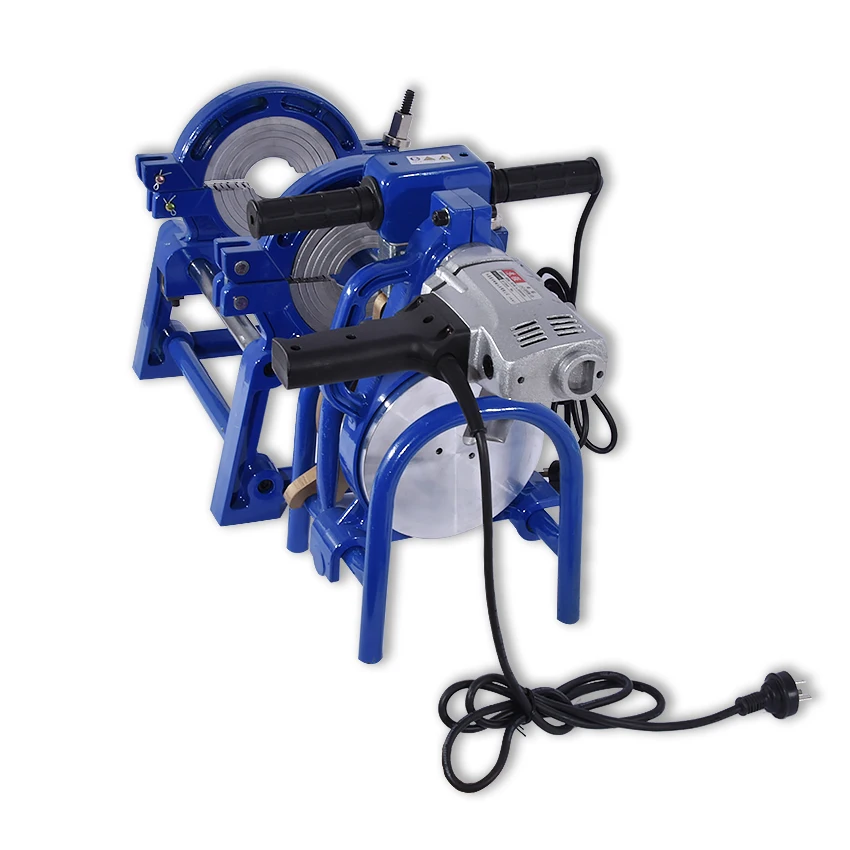 63-160 2200W 220V Pipe Fusion Welder Tool (63-160mm) PE PPR PB PVDF Butt Fusion Welding Machine Piping Hot Melt Engine