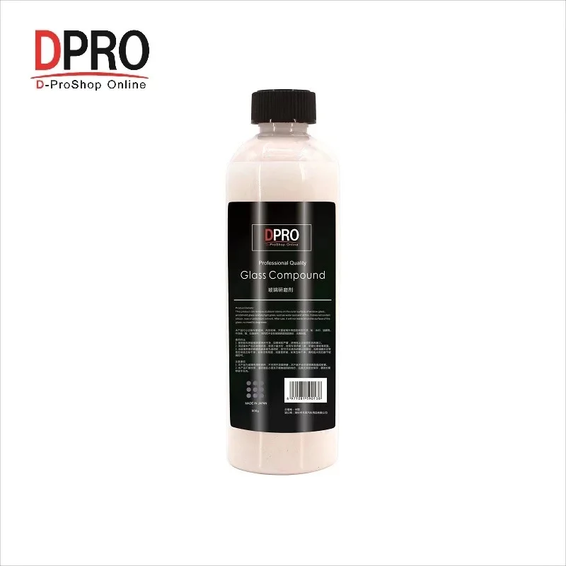 Glass Abrasive Windshields Glass Compound Car Window Cleaner Auto Car Detailing 500ml Can Use On 20 cars