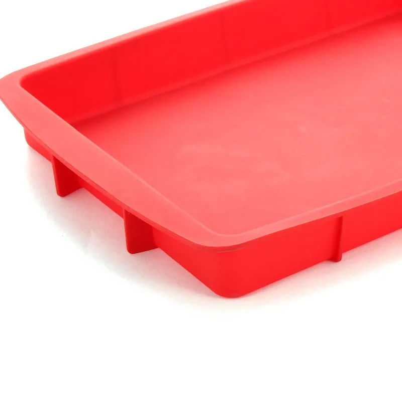 DIY Cake Tools Non-stick Rectangular Silicone Cake Mold Cake Pan Baking Tools For Cakes Heat Resistant Bread Toast Mold