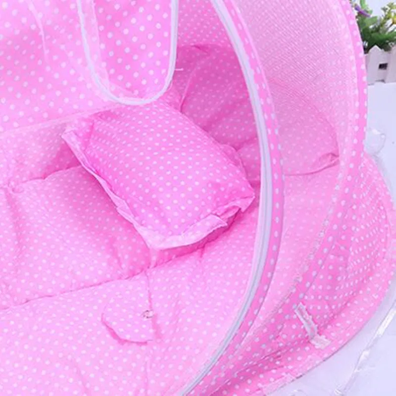 New Spring Winter 0-36 Months Baby Bed Portable Foldable Baby Crib With Netting Newborn Sleep Bed Travel Bed Baby Cotton Blend