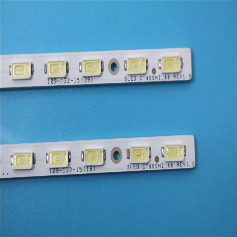 

FOR TCL L40P21FBD Article lamp G40V40043112002 CT400H2-48 REV1.0 2piece=48LED 458MM