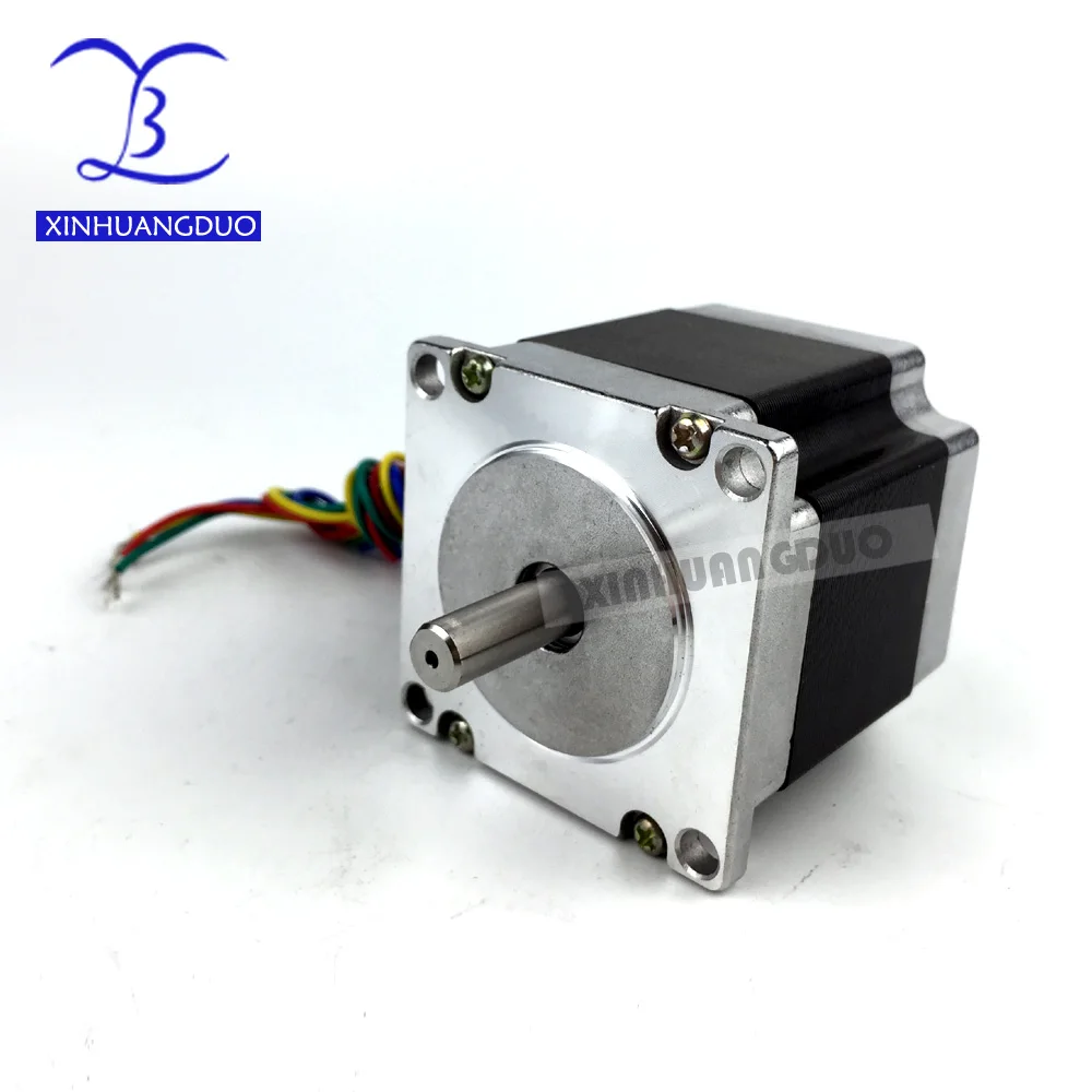 Nema 23 motor de passo do motor de passo único eixo motor passo 12.6kgcm 1.8degre 4 leva 56mm 3d impressora robô espuma plástico metal