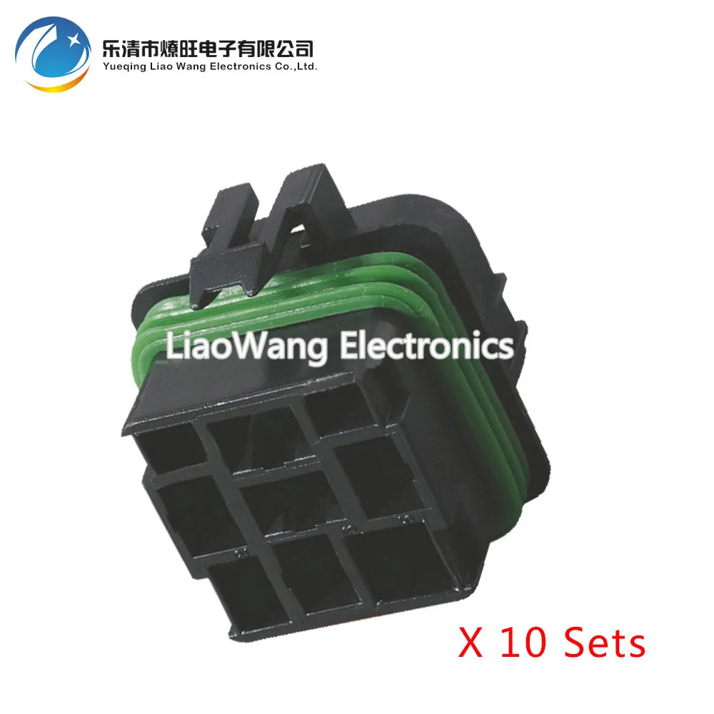 

10 Sets 5 Pin waterproof connector Automotive Connectors with Terminal DJ7057-6.5-21 5P