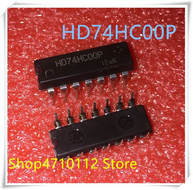 NEW 10PCS/LOT HD74HC00P HD74HC00 74HC00P DIP-14 IC