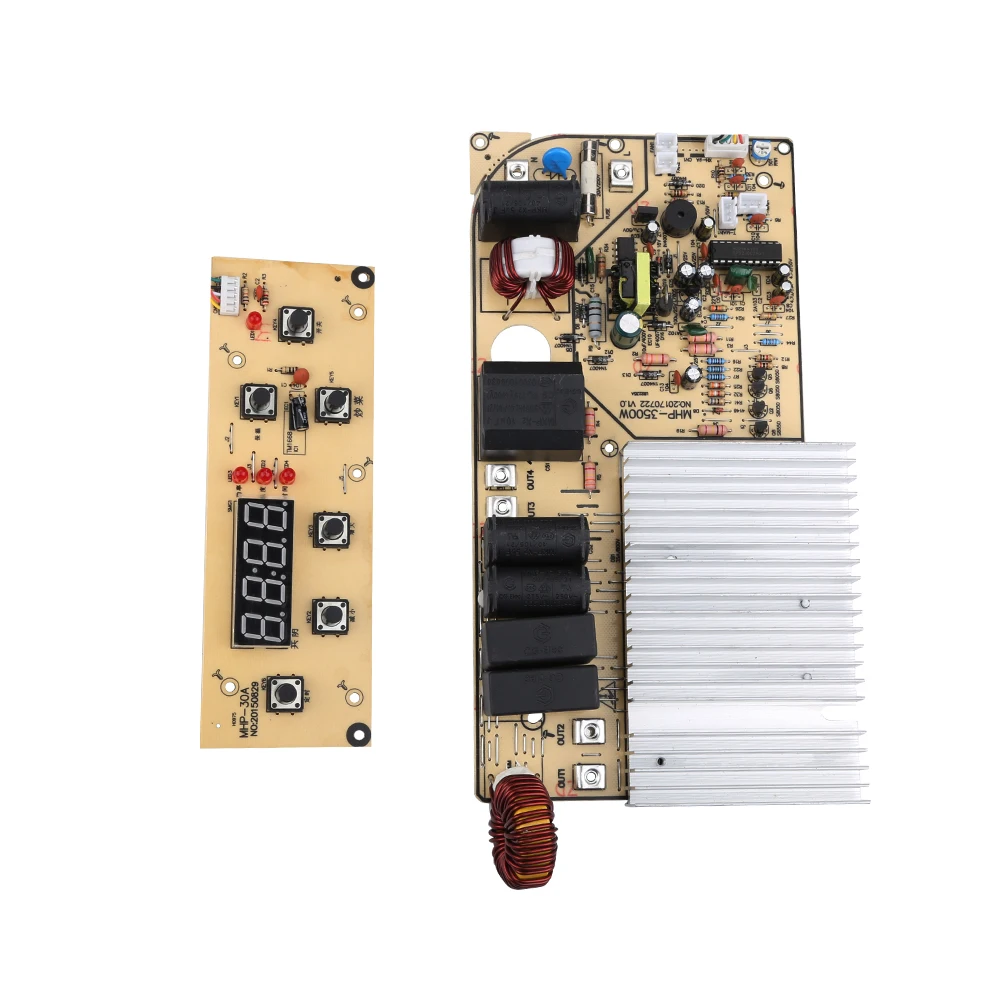 3500W 220V Circuit Board PCB with Coil Electromagnetic Heating Control Panel for Induction Cooker