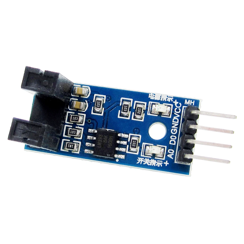 5pcs IR Infrared Slotted Optical Speed Measuring Sensor Optocoupler Module For Motor Test PIC AVR