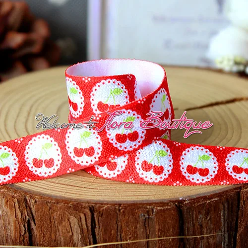 

FLRA ElasticCherry heat transfer printing elastic